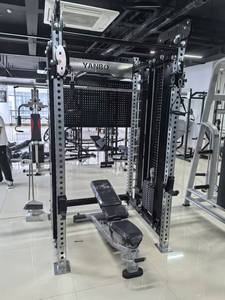 Station de <span class=keywords><strong>musculation</strong></span> multifonctionnelle commerciale avec machine Smith et crossover intégrés – Équipement d'entraînement de <span class=keywords><strong>musculation</strong></span> - Product Image 3