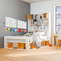 Tableau magnétique lavable UCI UniFelt pour le suivi des habitudes, bloc-notes réutilisable effaçable à sec, design Art Déco, pour la maison, la salle de classe, l'horaire quotidien