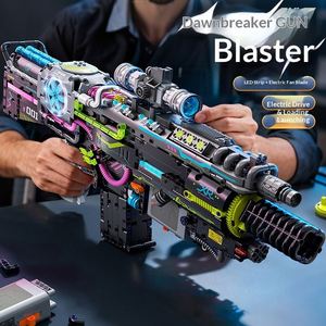Compatible <span class=keywords><strong>con</strong></span> DAWN CREATION Energy Blaster, Bloques de Construcción ABS de 40 Piezas, Pistolas de Juguete, Rifle de Asalto Eléctrico de Alta Potencia, Juguete de Ensamblaje - Product Image 2