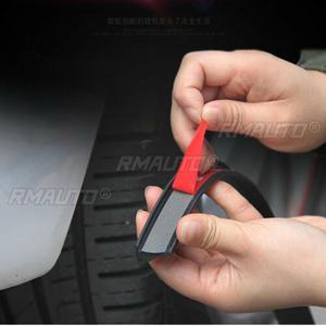 แผ่นยางกันกระแทกขอบล้อรถยนต์ ขนาด 1.5 เมตร จำนวน 4 ชิ้น ป้องกันรอยขีดข่วนและโคลน - Product Image 5