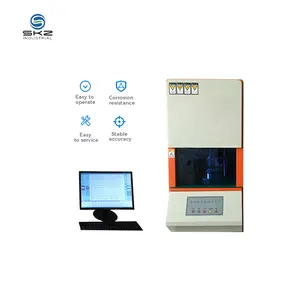 SKZ132 computer controlled mooney viscosity testing machine rubber vulcanization rotating recycled viscometer tester