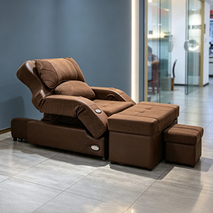 Luxury Commercial Adjustable Beauty Bed Foot <b>Chair</b> for SPA <b>Club</b> Foot Reflexology Therapy <b>Chair</b> - Product Image 5