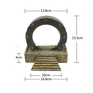 3D <span class=keywords><strong>Stargate</strong></span> Atlantis Night Light Resina Creativa LED Night Light Adornos de escritorio Dormitorio creativo Decoración del hogar Regalo - Product Image 6