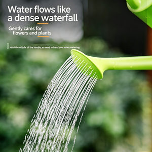 Arrosoir en plastique de 4 L avec bec long, arrosoir de jardin multicolore avec tête de pulvérisation détachable pour plantes d'intérieur et d'extérieur - Product Image 4