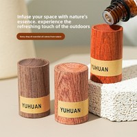 Diffuseur d'arômes en bois de noyer, écologique, pour huiles essentielles, parfum d'intérieur, cadeau, aromathérapie, décoration intérieure, vente en gros