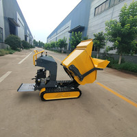 Günstiger Neuer Minidumper Hydraulischer Raupenkipper Kleiner Muldenkipper Mini-Dumper