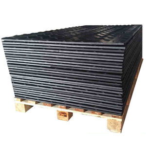 Mat Pelindung Tanah 4x8 kaki Bahan HDPE/UHMWPE PE Dapat Dipotong Sesuai Kebutuhan untuk Konstruksi Lumpur Jalan Akses Sementara - Product Image 6