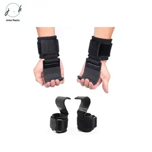Factory Direct Sale Deadlift Grip Weightlifting Gym Gloves Weight Lifting Hooks