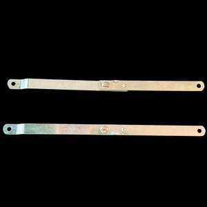 Support de porte pliante à deux sections Hw 260 mm en acier au carbone pour meubles et armoires - Product Image 1
