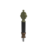 酒吧用品制造商定制徽标彩色酒吧龙头中世纪徽章树脂蜡印风格啤酒龙头手柄适用于啤酒厂