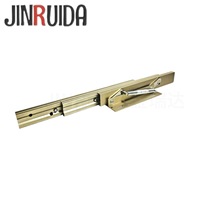 Rail coulissant de bureau escamotable en alliage d'aluminium JINRUIDA, avec système de ressort amortisseur pour extension de table rétractable