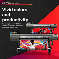 Printer Roland ER642 Baru, Warna Cemerlang dan Produktivitas Tinggi, Plotter Eco Solvent dengan 2 Head Print I3200 Saja