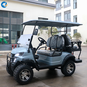 New lithium battery <b>mini</b> electric CE certified fashionable golf hunting driver cart solar power generation hot selling - Product Image 5