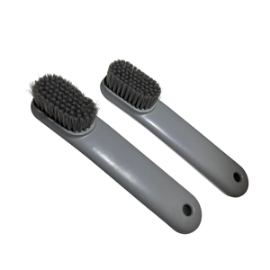 Brosse de nettoyage pour baskets à poils PBT, manche robuste, écologique, <span class=keywords><strong>prix</strong></span> usine, brosse à récurer multi-usages - Product Image 1