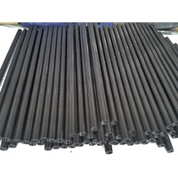 OEM Telescopische Paal Carbon Fiber Zwembadstok Telescopische Paal Skistok Connector Watergevoede Telescopische Carbon Fiber Paal Vierkante Buis