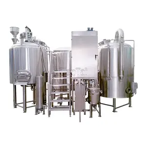 500L 5HL craft beer brewing system micro nano brewery equipment brewhouse fermenter cooling malt hop lievito vino distillery