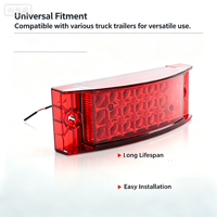 Vente en gros de feux latéraux LED pour camions 12V 24V, lampes indicatrices de largeur pour remorques, feux indicateurs pour bateaux, garantie de 12 mois