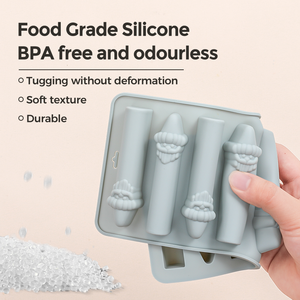 MUYULINS factory 8-cavity cake LFGB platinum non-stick BPA-free <b>silicone</b> chocolate mold - Product Image 4