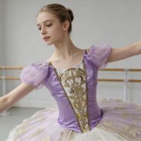 Nouveaux costumes de ballet classique professionnels pour adultes et filles, en soie/tulle rigide/spandex, précommande, personnalisation