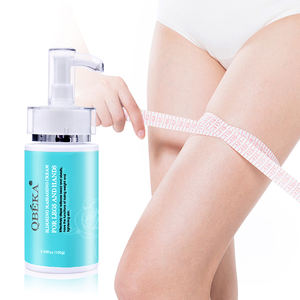 Crema de masaje anticelulitis para <span class=keywords><strong>piernas</strong></span> y manos de QBEKA Gel reafirmante corporal para reducir la grasa y tensar la piel Botella de 100ml - Product Image 2