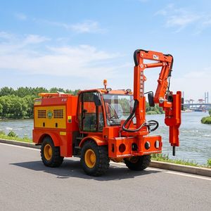 Podadora de Árboles Hidráulica Autopropulsada Diésel de Alta Resistencia JINKE, de Largo Alcance para Cortar Ramas Altas y Vegetación en Carreteras - Product Image 2