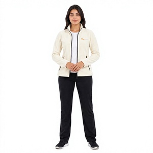 Chaqueta de Forro Polar para Mujer Tiierwear, Cuello Alto con Cremallera, Exterior 100% Algodón, Transpirable, Ecológica, de Secado Rápido y Cálida - Product Image 1