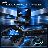 Console de jeu portable à double écran AYN Thor, écran AMOLED de 6 pouces, batterie de 6000 mAh, sortie TV 4K, lecteur de jeux vidéo Android