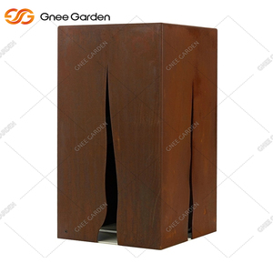 Lumières LED élégantes en acier Corten pour les places, les allées et les jardins extérieurs - Product Image 1