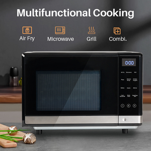 17L 3000W Stainless Steel Digital Control Multi-Function <b>Grill</b> & Air Fryer <b>Microwave</b> Oven for Hotel & Commercial Use - Product Image 3