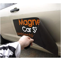 Pegatina magnética para coche, materiales de alta calidad, pegatina reflectante personalizada, señal magnética para coche para publicidad