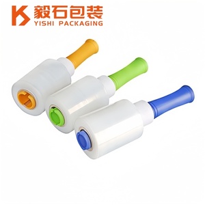 Pellicola Estensibile Manuale YISHI 23mic LLDPE per Imballaggio Industriale, Resistente all'Umidità, Morbida, Mini <span class=keywords><strong>Film</strong></span> Estensibile per Legatura - Product Image 2