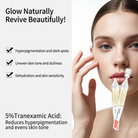 Sérum Visage Anti-Âge Éclatant à la Vitamine C & E Liquide Naturelle avec Peptides pour les Taches Brunes et la Perte de Fermeté OEM/ODM