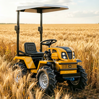 Traktor Mini Bensin 18HP dengan Sistem Hidrolik Elektromagnetik DC12V