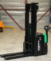 Chariot élévateur transpalette électrique à lithium-ion X-Series de marque supérieure, capacité de levage initiale de 1,6 tonne, 125 mm, 48 V/80 Ah, pneus en polyuréthane
