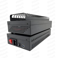 20 Stück Mobile Farm Phone Box Geräte Software Gruppensteuerung Click Phone Farming Chassis USB HUB BOX Rot Mobilfunk-Daten