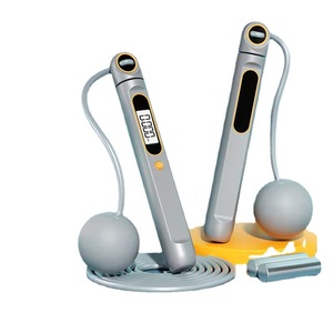 <span class=keywords><strong>Corde</strong></span> à <span class=keywords><strong>sauter</strong></span> sans fil spéciale fitness avec compteur <span class=keywords><strong>pour</strong></span> enfants et élèves du primaire – Matériel sportif - Product Image 3