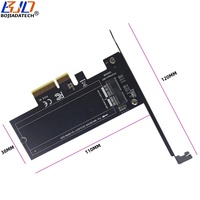 Carte adaptateur SSD NVMe originale PCI-E 4.0 4X PCIe 3.0 X4 vers 12+16PIN pour MacBook Air Pro 2013 2014 2015 2016 2017 en stock