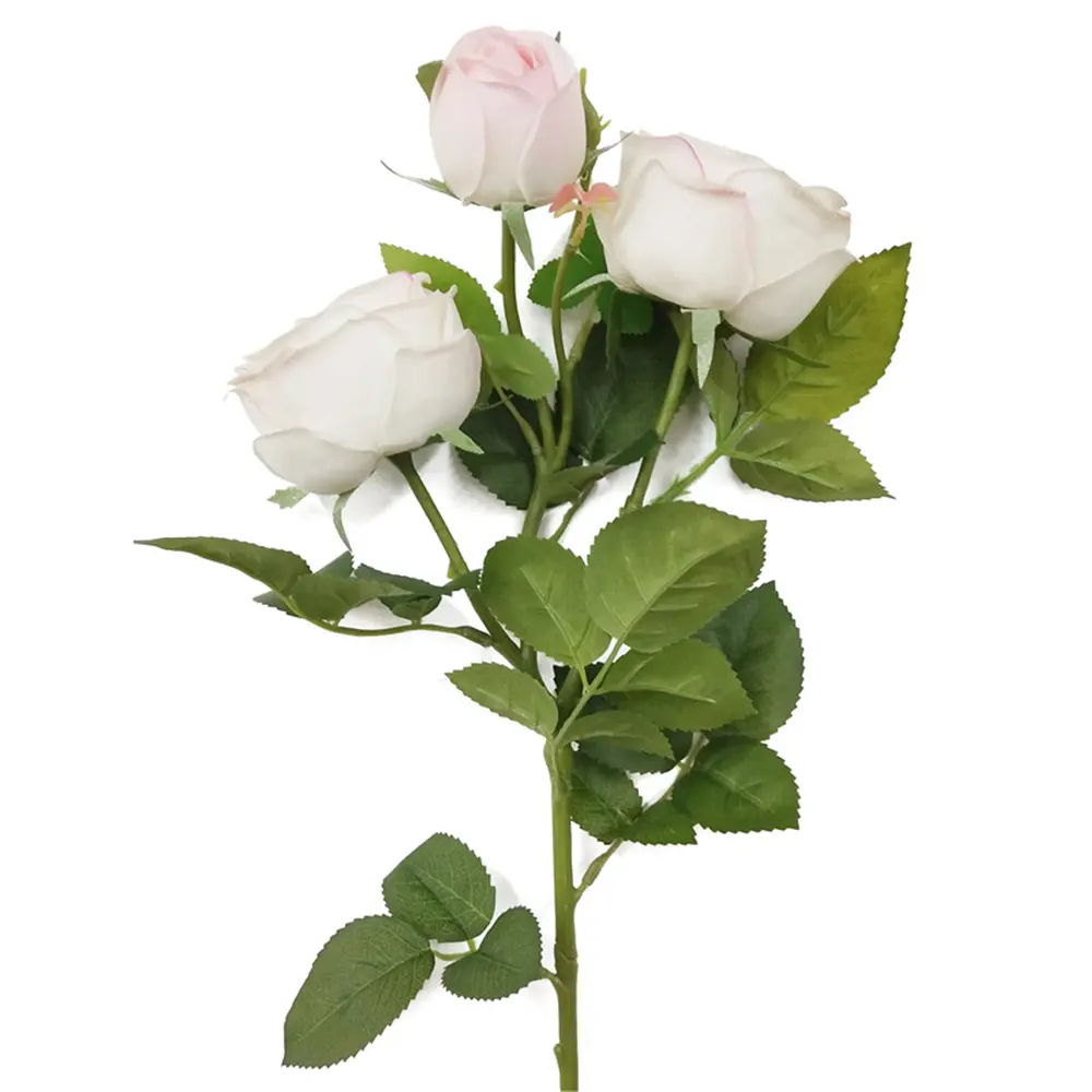 Artificial Flower Heads fresh cut Wholesale Artificial Rose For Wedding Decoration fresh flower