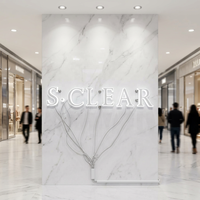 Letrero de Letras Personalizado en Acero Inoxidable y Acrílico con Retroiluminación LED 3D para Hospitales y Empresas, Uso Interior/Exterior