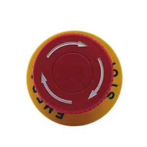 Industrial emergency push button start button IP65 16mm waterproof hot sell push pull emergency stop button