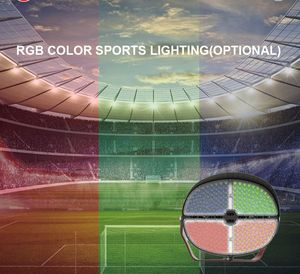 ไฟสปอร์ตไลท์ LED สำหรับภายนอกอาคาร ความสว่างสูง 140lm/W กันน้ำ IP66 กำลังไฟ 500W 600W สำหรับสนามกีฬา สนามฟุตบอล - Product Image 5