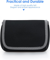 Pochette de rangement compacte pour accessoires électroniques, sac de voyage pour chargeur d'ordinateur portable, câble, batterie externe, souris, accessoires électroniques, étui de transport