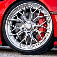 Nouvelles jantes forgées 2 pièces à déport profond concave polies 5x112 5x114.3 5x120, idéales pour la personnalisation sur mesure