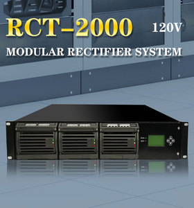 แหล่งจ่ายไฟแบบสวิตชิ่ง 20A 220V DC สำหรับติดตั้งบนแร็ค พร้อมช่องจ่ายไฟ 220V DC สำหรับชาร์จแบตเตอรี่ - Product Image 2