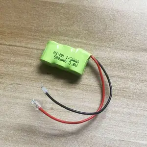 3,6 V 210mAh Ni-MH Akku-Akku 1/3AAA NIMH Akku