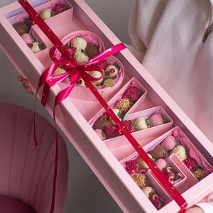 Caja de Regalo Vacía para el Día de San Valentín o el Día de la Madre, Caja de Cartón para Rellenar con Cartas, Caja con la Frase I LOVE YOU - Product Image 4