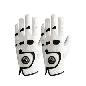 Venta al por mayor de guantes de Deportes de cuero Cabretta genuino de alta calidad de los hombres con tecnología de sublimación guantes de golf de gama alta - Product Image 1