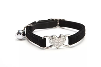 Collier et laisse pour chien en promotion – Ensemble respirant, réglable, en PU souple avec décoration foulard – Harnais pour animaux de compagnie