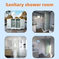 Toilettes mobiles portables sur mesure pour événements, chantiers de construction et camping – WC préfabriqué extérieur à structure en panneaux sandwich