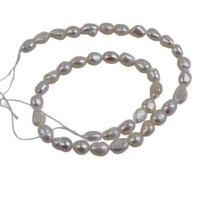 Perlas de Agua Dulce Sueltas de Forma Barroca, Blancas Naturales, Rosadas y Variantes de Color - Product Image 4